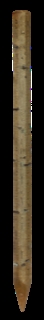 Hjørnestolpe af træ med overtræk 120 mm